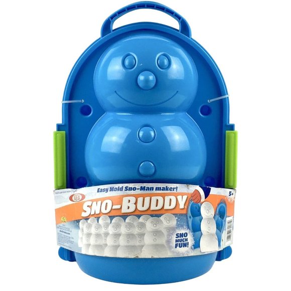 Ideal Sno-Buddy Easy Molds Build a Snowman Mold Maker Winter Fun Kids New - Picture 1 of 7